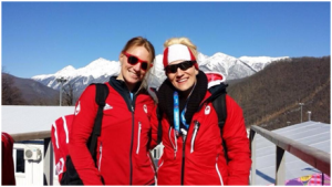 Tresor Paris Canadian Ambassador Heather Moyse Wins Gold at the Sochi Olympics