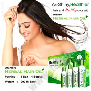 Deemark Herbal Hair Oil Plus – Anti Dandruff Oil India