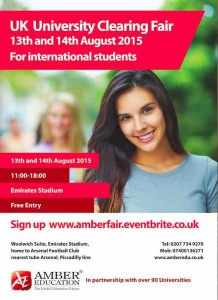 UK University Clearing Fair 2015